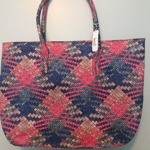 Pink & blue bag